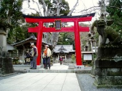 2/2 大鳥居から拝殿