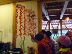 由比の吊るし雛桜エビやシラス姿