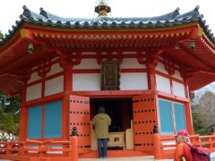 山頂部にある愛染不動明王堂